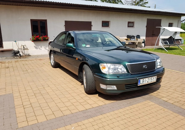 Lexus LS cena 84900 przebieg: 126300, rok produkcji 1998 z Szczuczyn małe 277